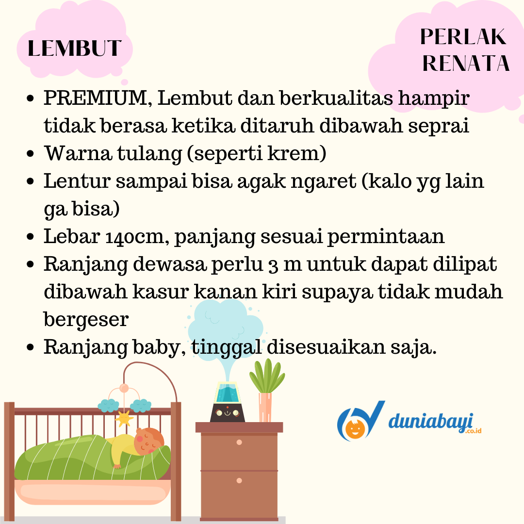 perlak lembut renata premium